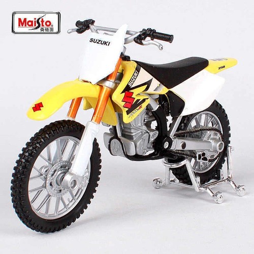 Suzuki RMZ250 1:18 Kid Diecast Dirt Bike Motocross Motorbike Motorcycle - Picture 3 of 5