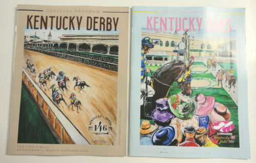 2020 146TH KENTUCKY DERBY und OAKS OFFIZIELLE PROGRAMME mit September-Daten - Bild 3 von 3