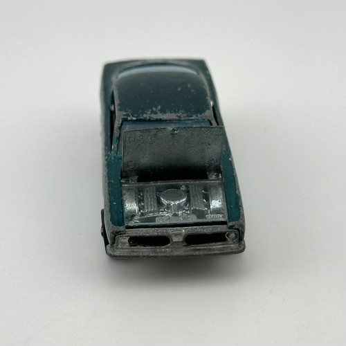 Vtg 1967 Original Mattel Hot Wheels Redline Custom Barracuda Aqua Car Hong Kong - Picture 4 of 14