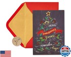 Papyrus Christmas Cards Boxed with Envelopes, To You and Yours, Holiday Tree