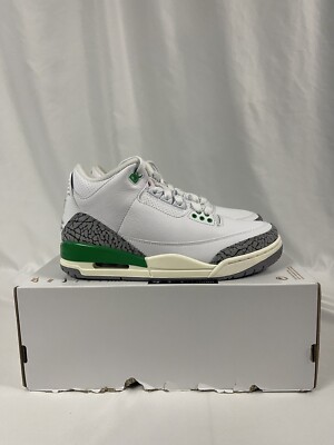 Nike Air Jordan 3 Retro Lucky Green White Sail CK9246-136 Womens