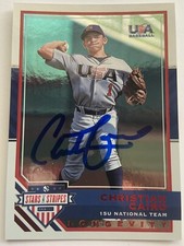 Christian Cairo Autographed 2017 Panini Stars & Stripes Longevity Red /249 COA