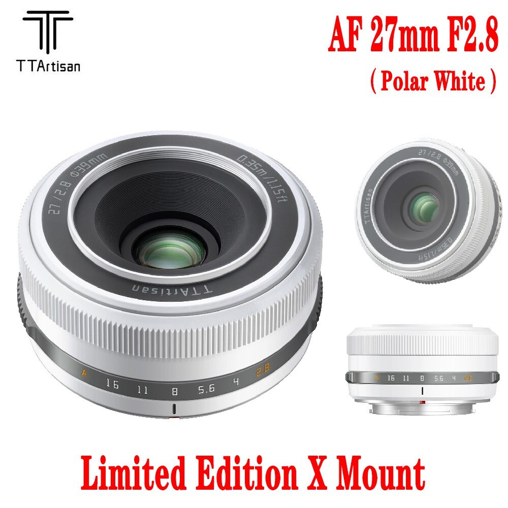 TTartisan AF 27mm F2.8 ホワイト