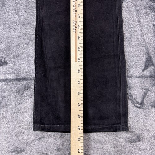 Lucky Brand Wildlederhose Größe 12 schwarz Hose neu mit Etikett - Bild 10 von 15