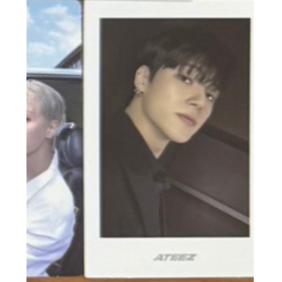 ATEEZ GOLDEN HOUR PART 3 LEMON DROP POCAABLUM PHOTOCARD POLA QR