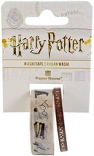Paper House Productions Harry Potter Icons Set of 2 Foil Accent Washi Tape Rolls