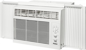 Haier-Air-Conditioner-Unit-5-000-BTU-Window-Mount-Kit-Cooling-AC-Adjustable