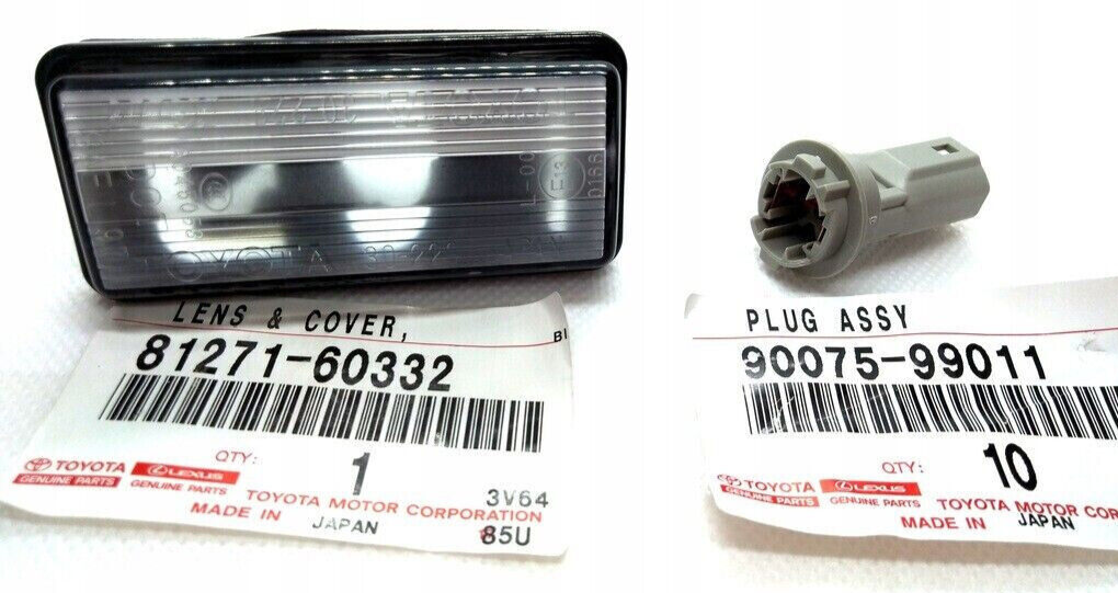 リングライト 07 - 18 TOYOTA LAND CRUISER 70 SERIES REAR LICENSE PLATE LAMP