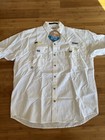 Nwt Appalachian State M Columbia Fishing Shirt Team Issued Bahama