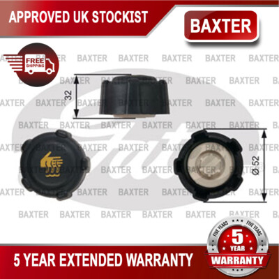 Fits Renault Nissan + Other Models Baxter Radiator Cap