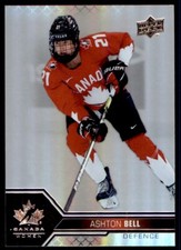2022-23 UPPER DECK TEAM CANADA WOMEN FOIL ASHTON BELL /50 #52