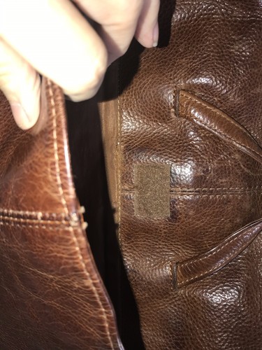 Vintage Wilson Leather Distressed Brown Messenger Bag Briefcase Unisex Mens - Picture 6 of 10