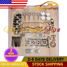 For Hyundai Kia 2.4 G4KJ Engine Rebuild Kit Crankshaft & Conrods & Bearing Sets
