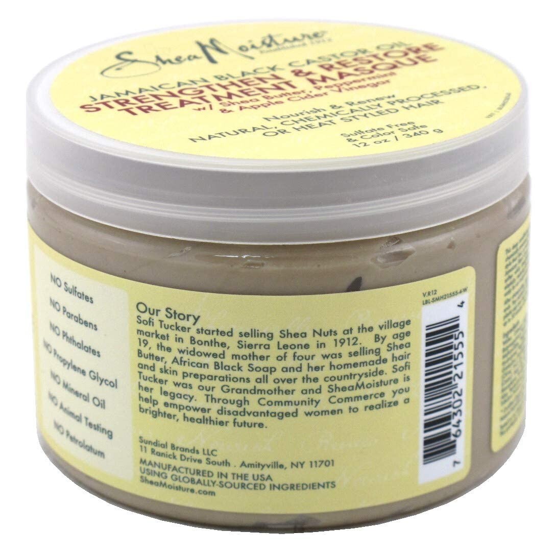 SheaMoisture 4oz Jamaican Black Castor Oil Strengthen & Restore Edge