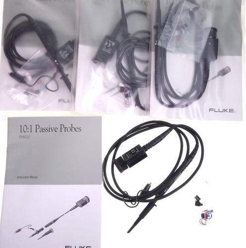 Osciloscopio analógico Fluke PM3082 4 canales 100MHz + 4 pulsadores + manuales - Imagen 4 de 17