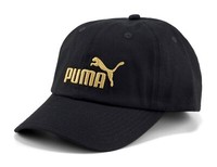 Puma Essential No.1 Bb Cap Cap Puma Black-Gold No1 Logo Schwarz Neu