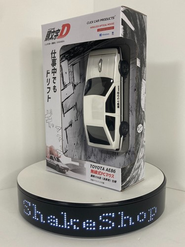 Initial D Wireless mouse TOYOTA AE86 Fujiwara Tofu store BrandNew With mouse pad - Picture 2 of 27