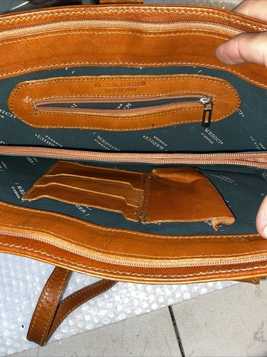 I MEDICI Firenze Leder Handtasche/Handtasche/Umhängetasche R - Bild 6 von 6