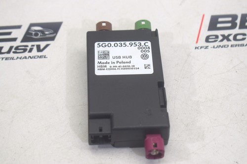 VW GOLF 7 VII BA5 1.6TDI USB Hub Modulo Centralina 5G0035953C - Bild 2 von 6
