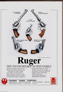 1989-RUGER-Redhawk-SP101-GP100-GP-100-Double-Action-Revolver-UK-AD