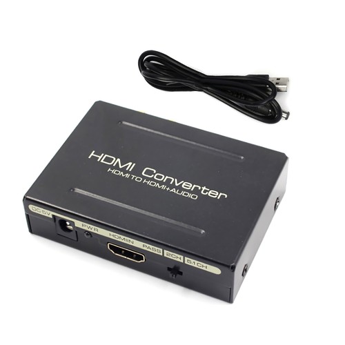 1080P HDMI To HDMI+SPDIF+ R/L Analog Audio Output Converter Connecter Splitter b