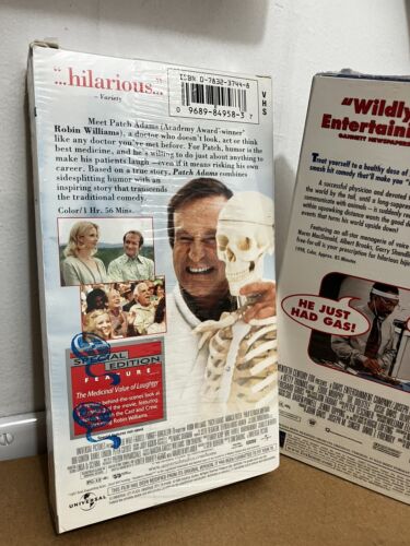New Sealed VHS 1990’s Comedy Lot: Dr Doolittle- Patch Adams - Picture 2 of 7