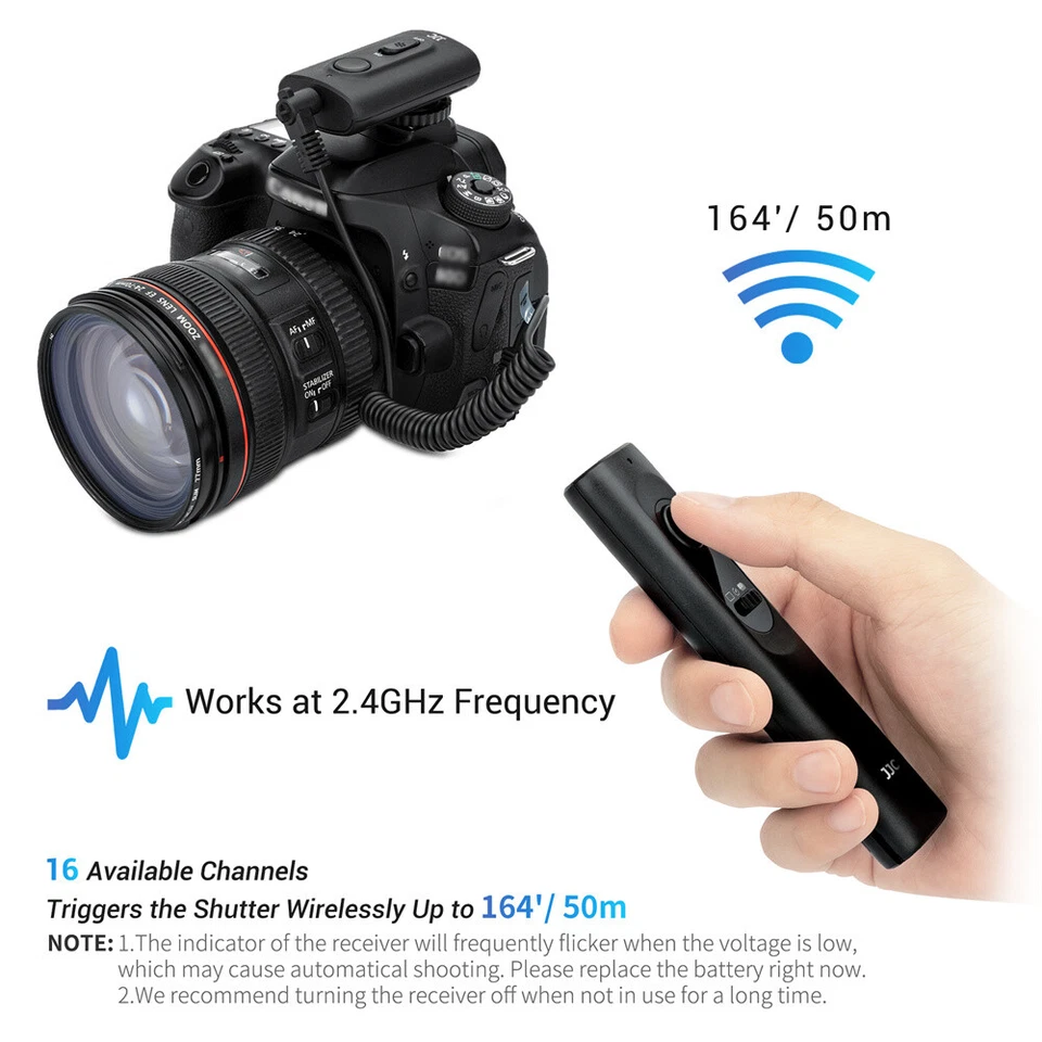 Wireless Remote Control for Canon Camera as RS-60E3 Pentax CS-205 Contax LA-50 - Image 4 of 4