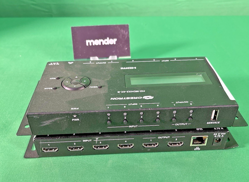 Interruptor digital Crestron HD-MD4X2-4K-E 6507490 SIN ADAPTADOR DE CORRIENTE **USADO** - Imagen 2 de 4