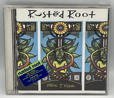 When I Woke by Rusted Root (CD, 1994) With Sticker Tested