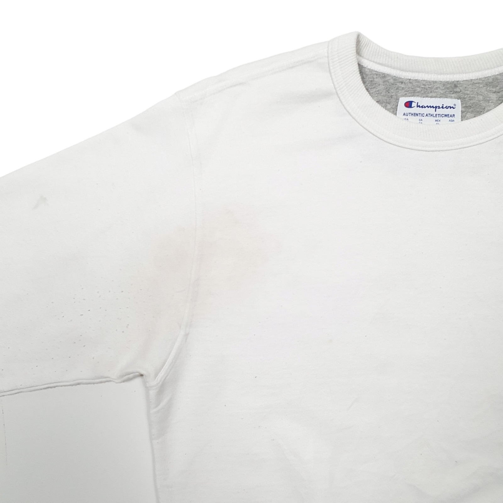 CHAMPION Crewneck Cotton Jumper Sweatshirt Mens S image 3