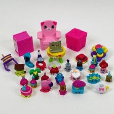 Shopkins Figures Assorted Accessories Cases Mini Figure Mixed Lot 31 Pieces