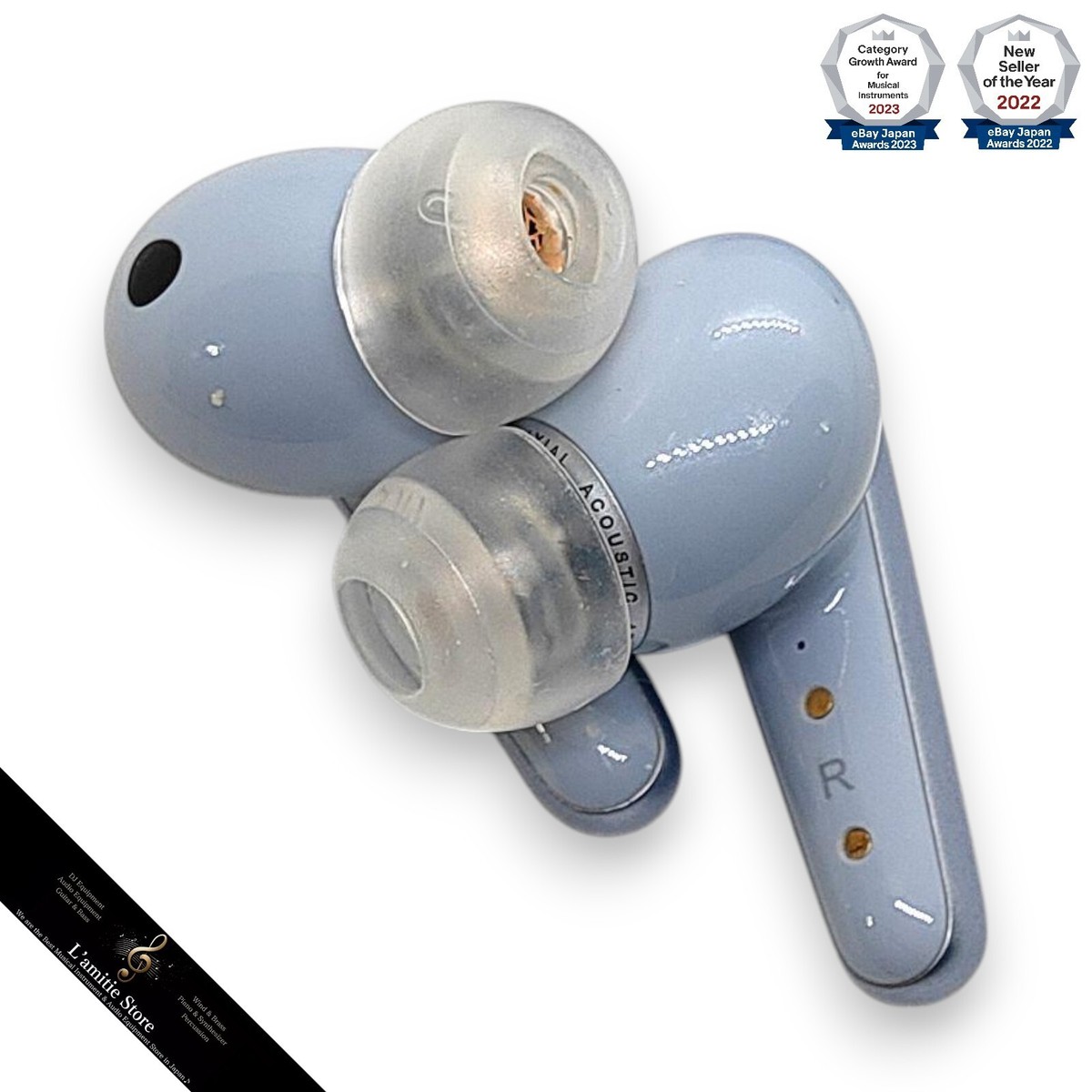 Anker Soundcore Liberty 4 Wireless Earphones Bluetooth Sky blue Japan Used Anker Soundcore Liberty 4 Wireless Earphones Bluetooth Sky blue Japan Used