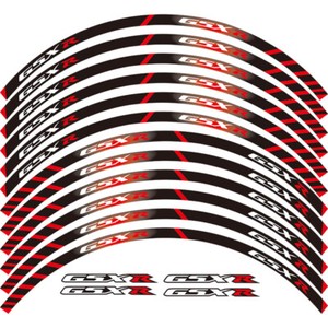 For SUZUKI GSXR GSX-R 600/750/1000 125 Wheel Rim Stripes Decals Tape Stickers For SUZUKI GSXR GSX-R 600/750/1000 125 Wheel Rim Stripes Decals Tape Stickers