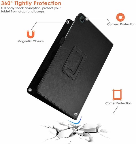 Samsung Galaxy Tab A7 10.4"T500/T505 (2020) Leather Stand Flip Tablet Cover Case - Picture 2 of 10