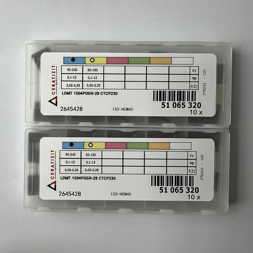 LDMT1504PDSR-29 CTCP230 /Original carbide blade 10 Pcs - Picture 1 of 5