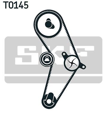 SKF Zahnriemensatz Fiat 500 (312_) LINEA (323_, 110_) PANDA Van (169_) PUNTO - Bild 2 von 2