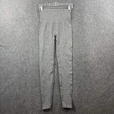 Assets by Spanx Leggings Women's Large Gray Slimming Shaping Stretch