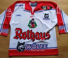 EHC Freiburg Wilki Koszulka Rothaus Goc 7 Hokej na lodzie