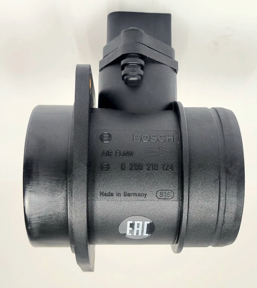 Bosch 0280218124 Mass Air Flow Sensor for Volkswagen Seat Audi Altea 2.0L 01-10 - Image 3 of 4