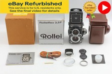CLA'D White Face MINT w/Hood Box Rolleiflex 3.5F TLR Camera Xenotar From JAPAN