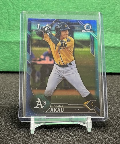 Iolana 'Lana' Akau 2016 Bowman Chrome #BCP22 Blue Refractor 042/150 (RC) - Picture 1 of 2