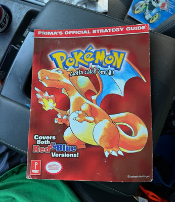Prima Games Official Licensed Strategy Guide Pokemon Red & Blue Charizard