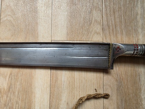 Rare Antique Islamic Khyber Knife Sword Dagger Afghanistan / Pakistan 19th c. - Picture 8 of 24