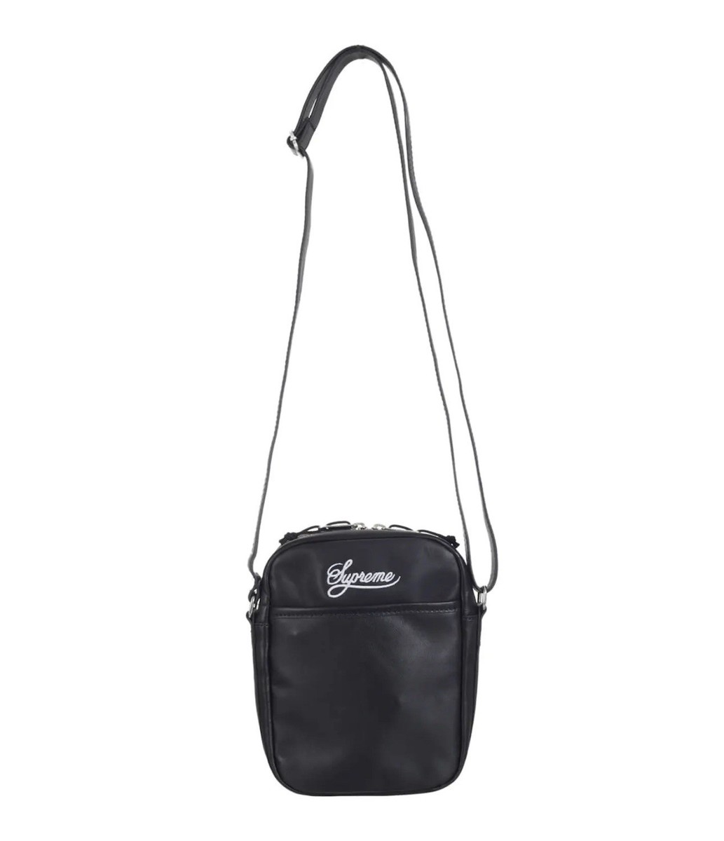 Supreme x Nike Leather Shoulder Bag Black SS25 BRAND NEW Supreme x Nike Leather Shoulder Bag Black SS25 BRAND NEW