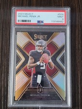 2023 Select Michael Penix Jr. RC Prizm Rookie XRC #504 PSA 9