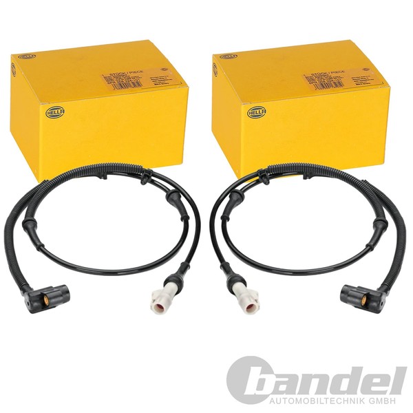 2X Hella ABS-SENSOR Raddrehzahl Vorne Links+Rechts Passend FüR Ford USA Taurus-image