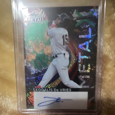 2026 Leaf Metal Leodalis De Vries Autograph 1/1 Serial Numbered MX-LDV MLB
