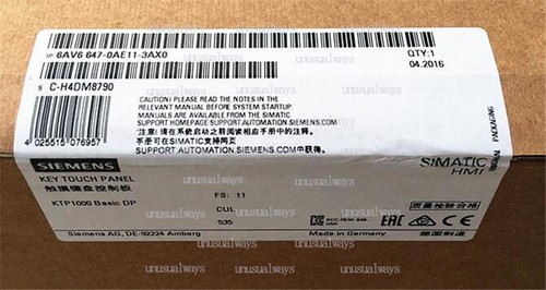 One Siemens Touch Panel 6AV6 647-0AE11-3AX0 6AV6647-0AE11-3AX0 New - Picture 2 of 5