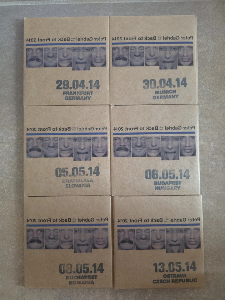 Peter GABRIEL Official Ltd Release 2CDs Back To Front 2013/14 Tour EUROPE MINT - Image 4 of 4