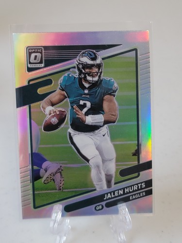 2021 Donruss Optic Jalen Hurts Silver Holo!